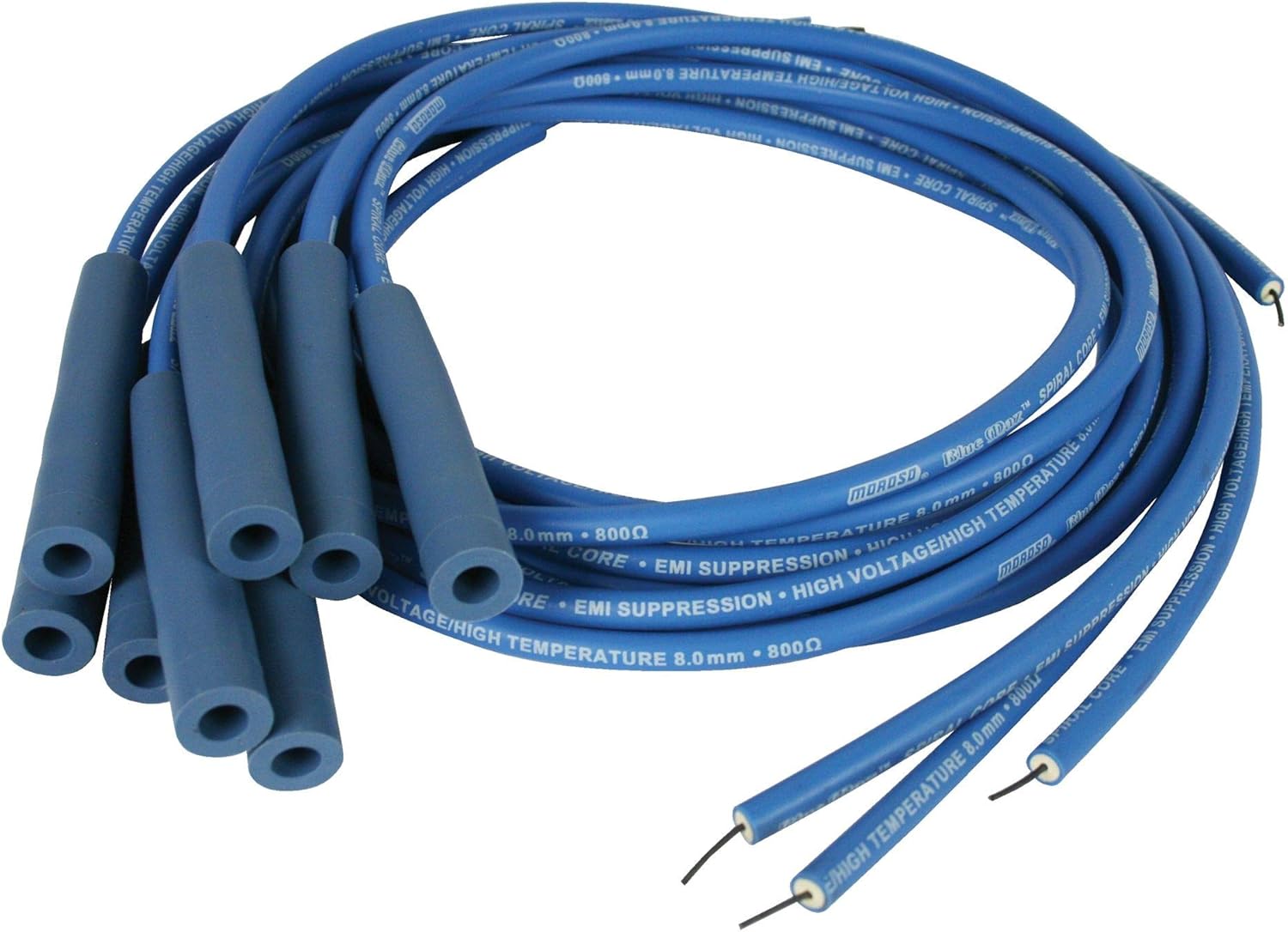 Moroso WIRE SET,UNIV,BLU,STRT BOOT 73226,Blue