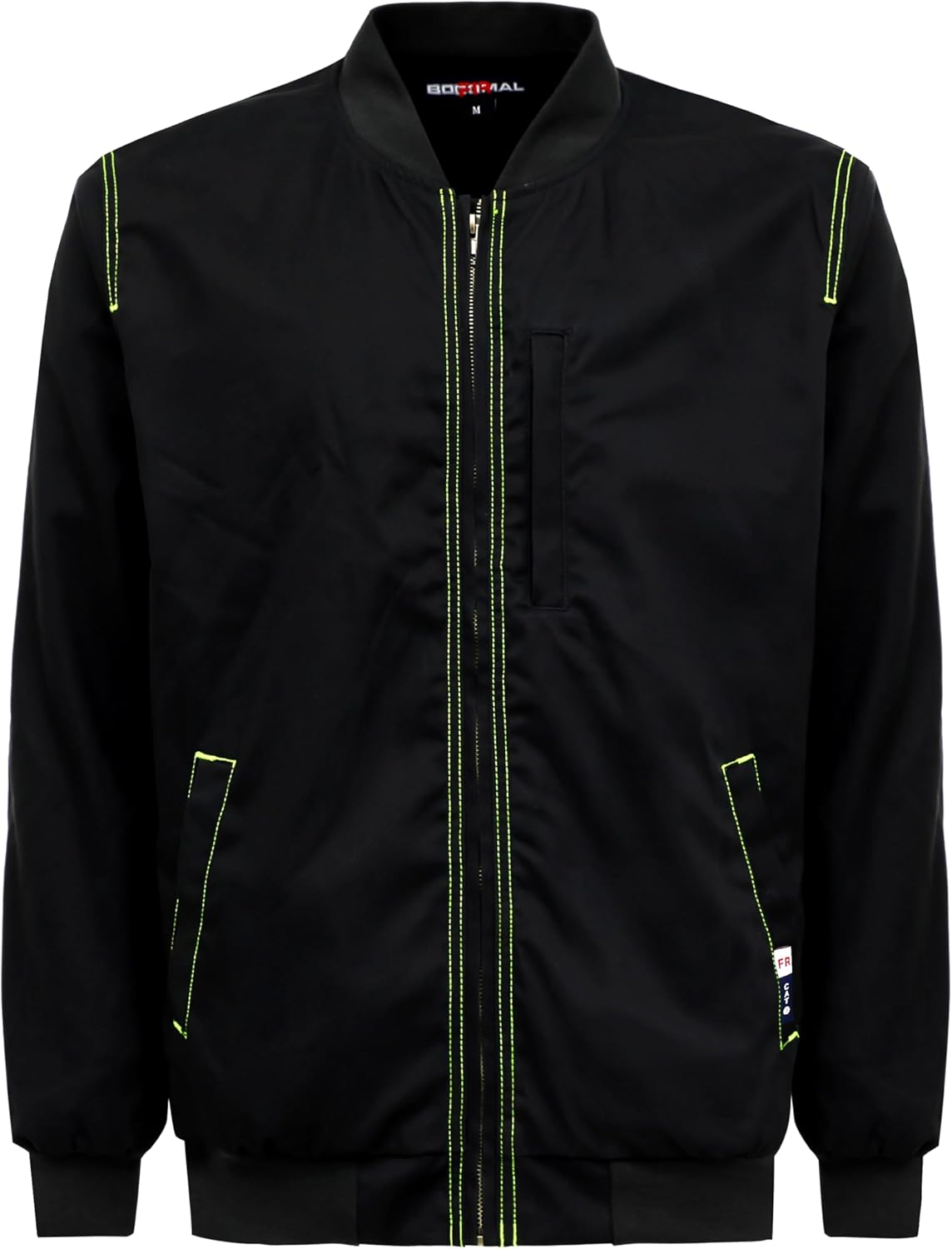 BOCOMAL FR Jackets 11oz Fleece Lined CAT3 Fire Resistant Winter Outwear FRC Coat Light Water Repellent and Oil Resistant - Image 8