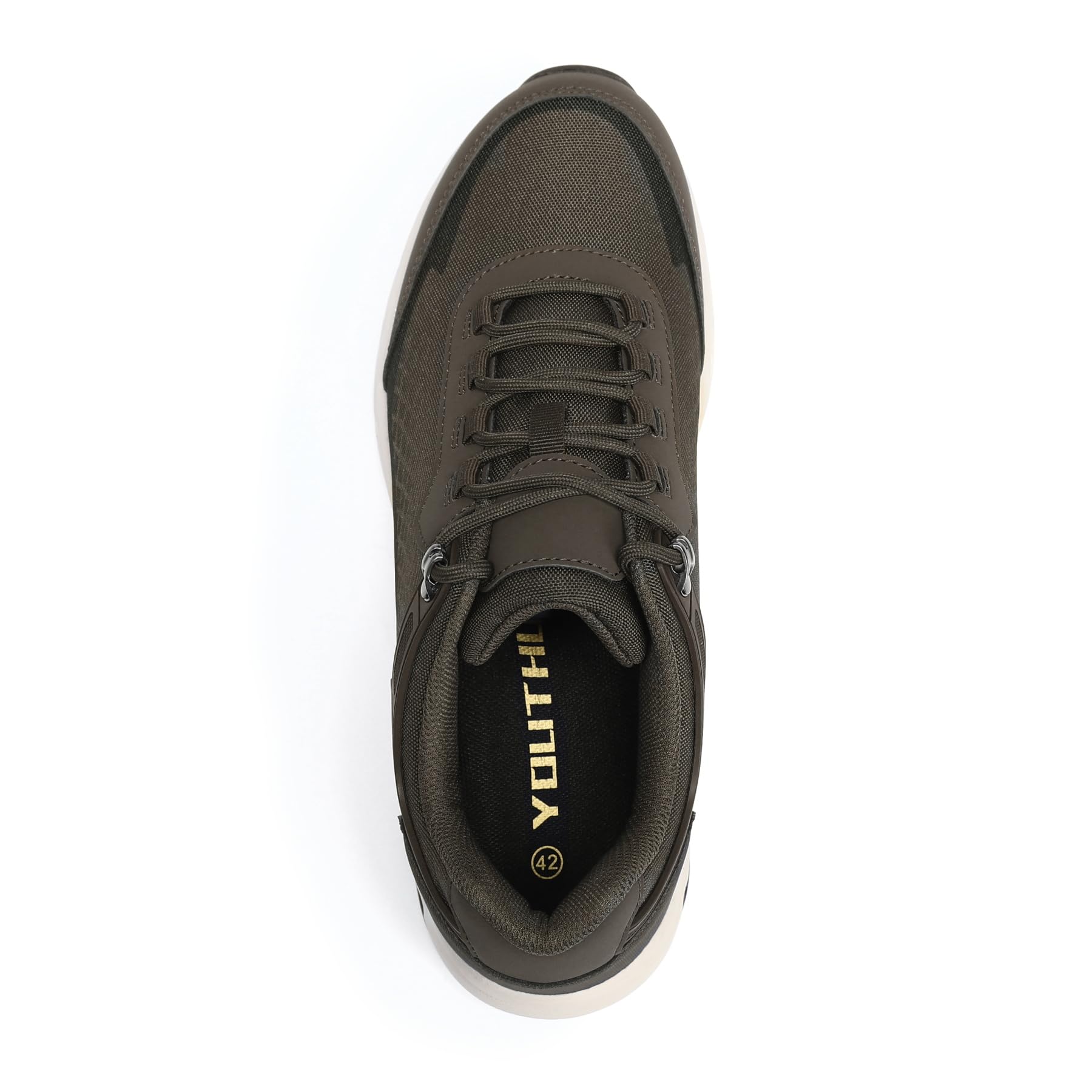 YOUHTUP Chaussures de marche légères et respirantes pour homme - Style décontracté - Confortable - Pour l'extérieur et le camping