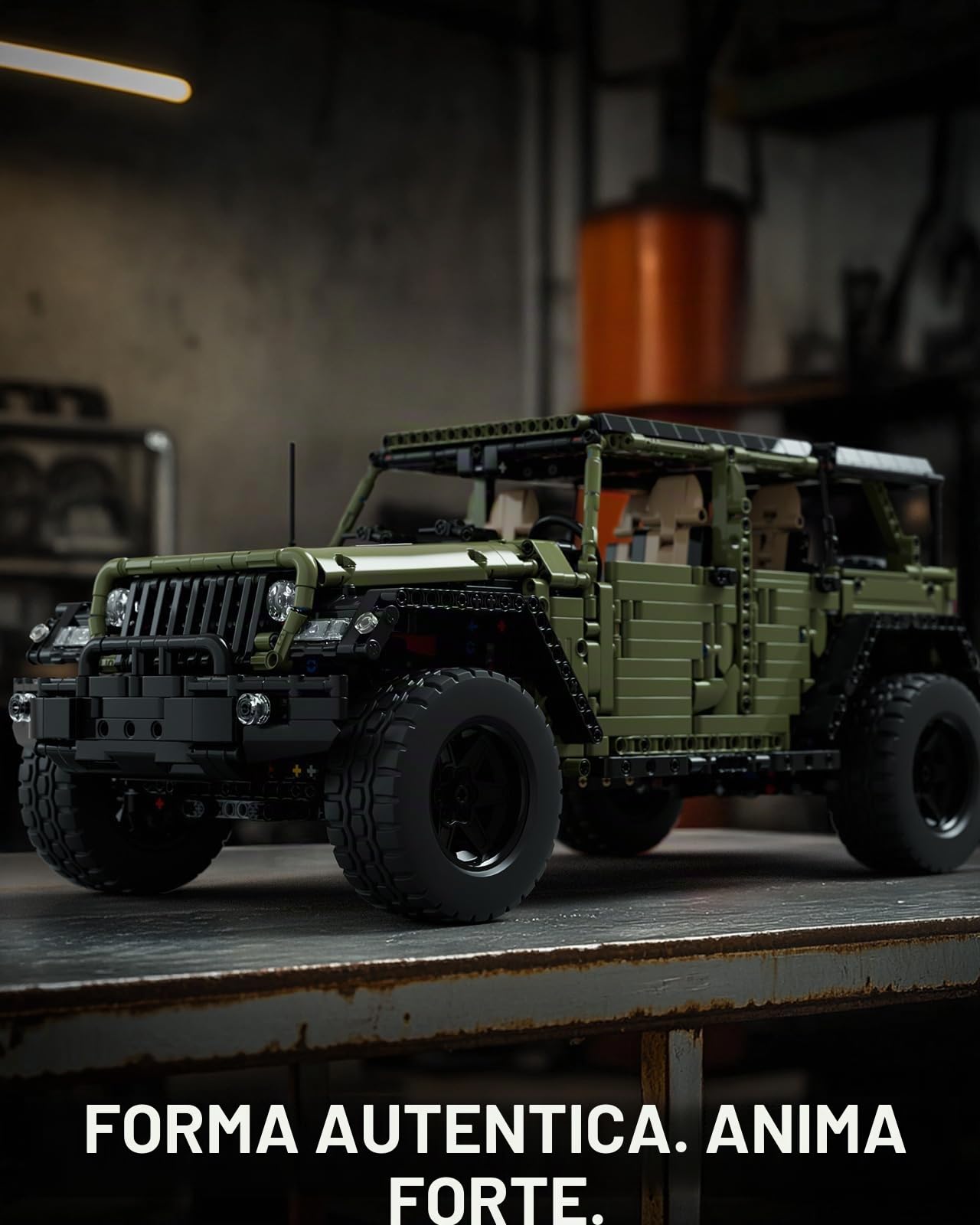 Nifeliz 4x4 Set di costruzioni di Auto Fuoristrada per adulti, Modellino di Auto da Collezione da Costruire, Offroad Regalo per Uomo, Donna, Lui o Lei (2899 pezzi, NF10324)