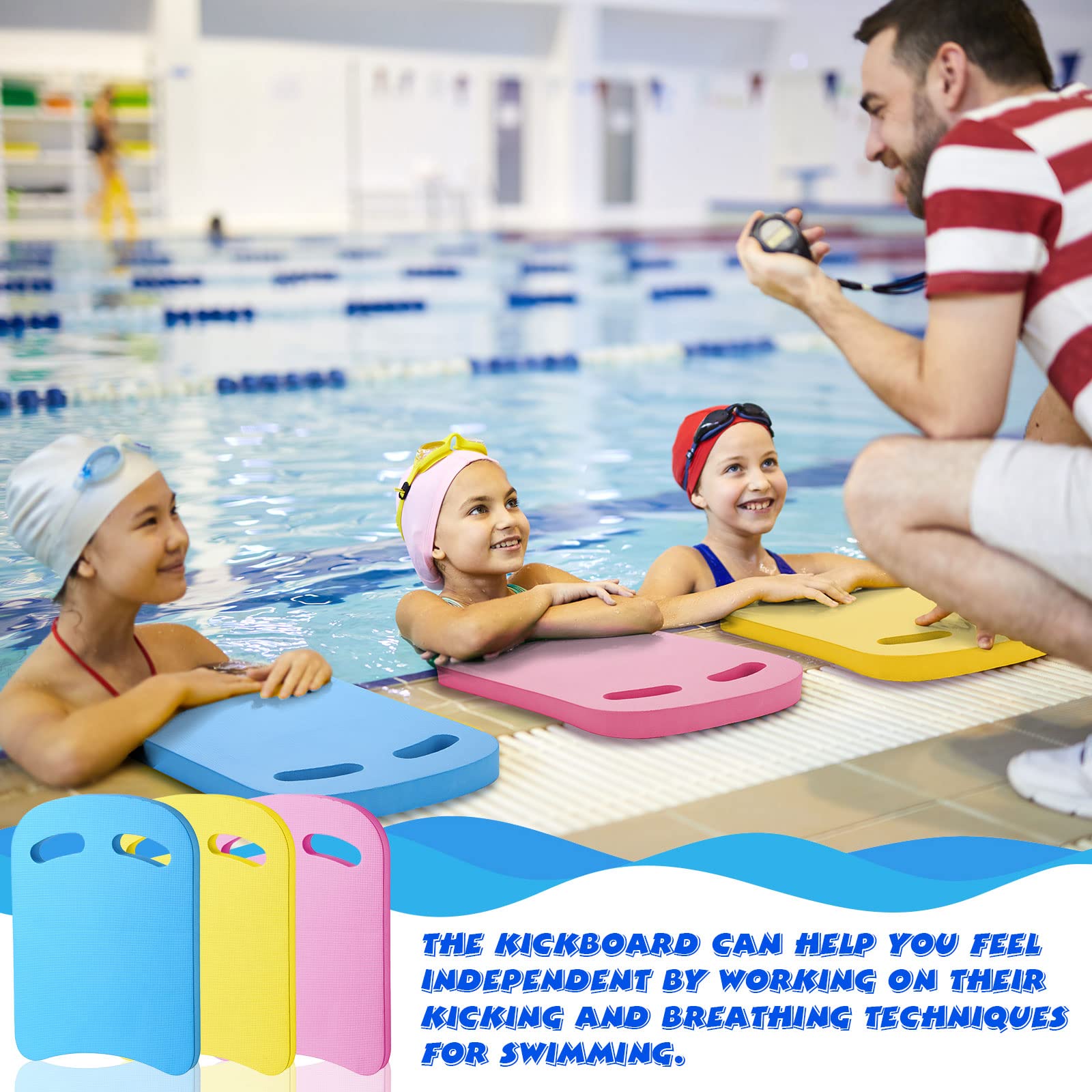 Snapklik.com : Sosation Swimming Kickboard Kids Swimming Training ...