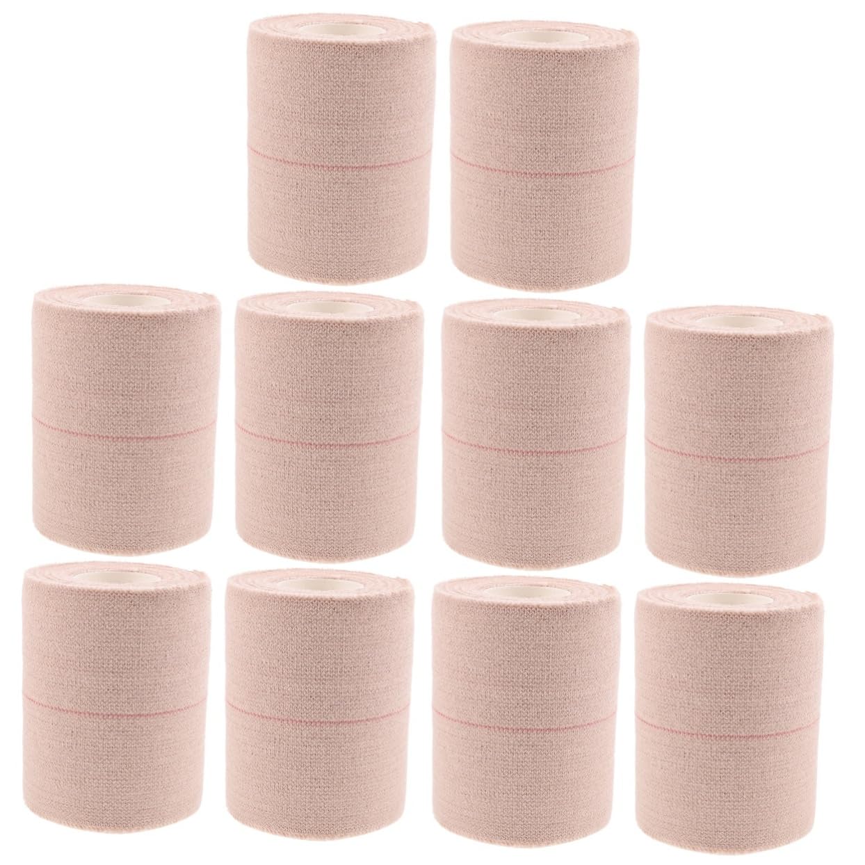 FRCOLOR 5 Sätze Selbstklebende Folie Klebeband Am Handgelenk Selbstklebende Wraps Fußballsport Elastisches Sporttape Sportwickel Wundwickelbandagen Stretchband Baumwolle 2 Rollen * 5