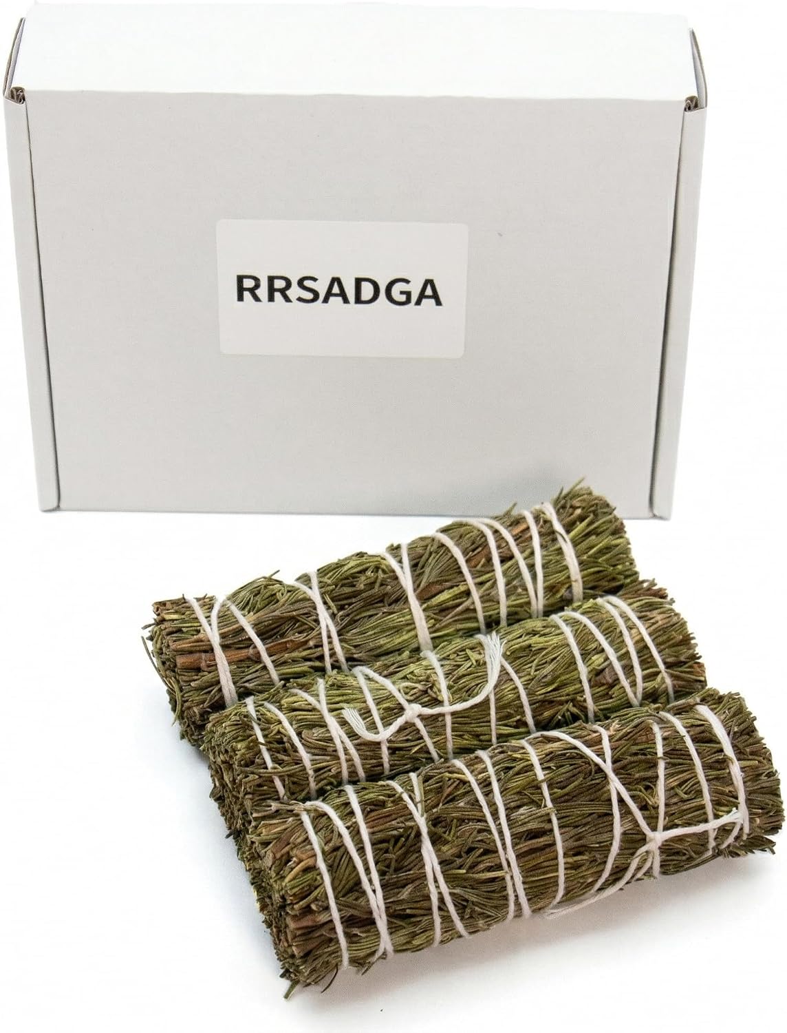 Rosemary Smudge Sticks – 4-Inch Three Pack | Natural Rosemary Bundles for Home Fragrance, Meditation, Rituals, and Spiritual Cleansing