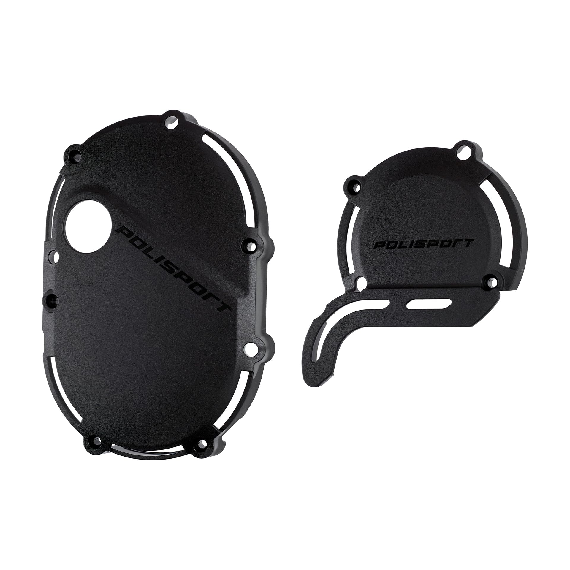 Polisport 91624 - Extremer Motorschutz-Kit für Stark Varg 23'-26' – Schutz für Kupplungsdeckel, Wasserpumpe und Zündung, erweiterte Abdeckung, Farbe Schwarz