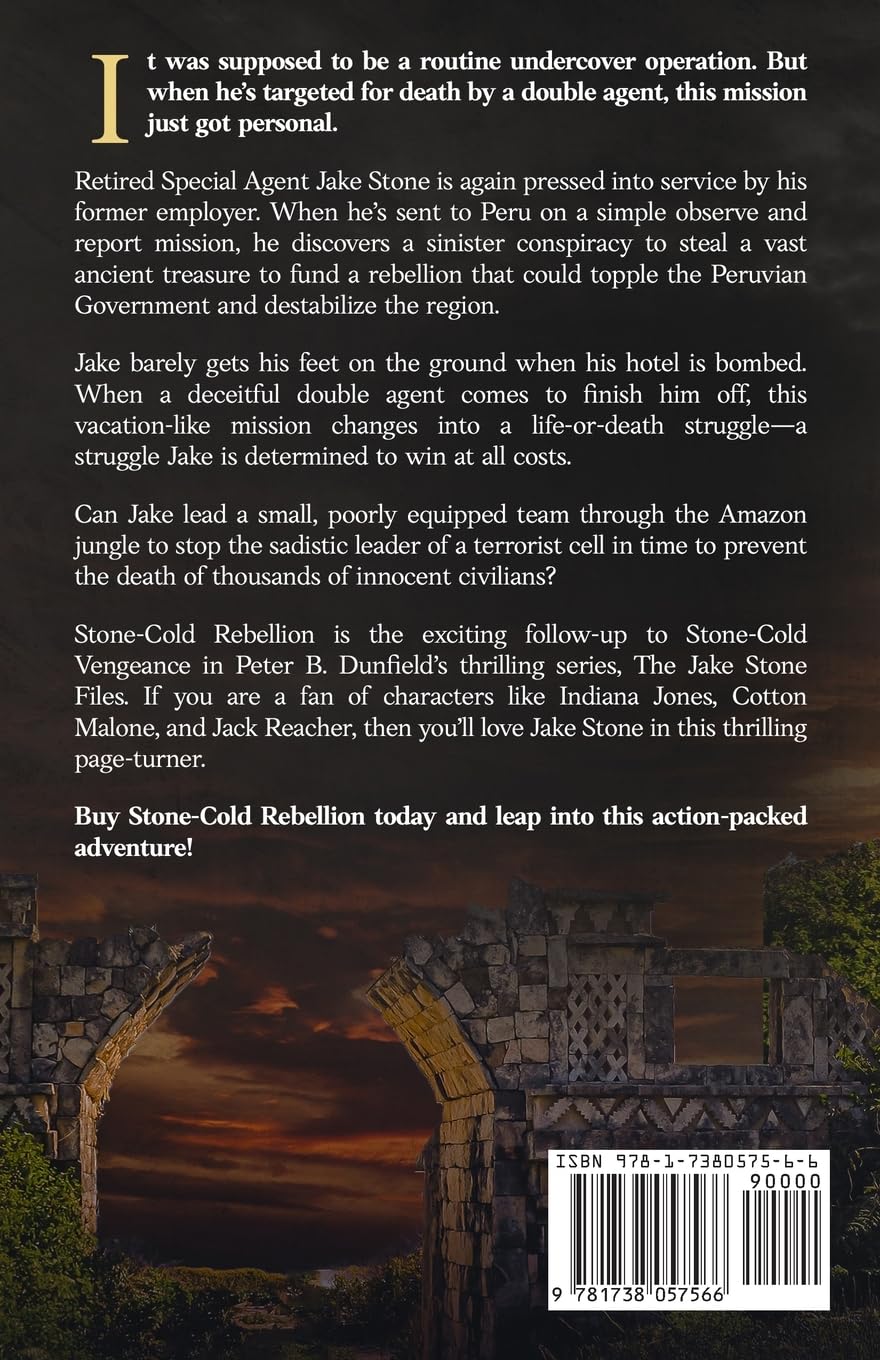 Stone-Cold Rebellion: A Covert Action Thriller (The Jake Stone Files) - Image 2