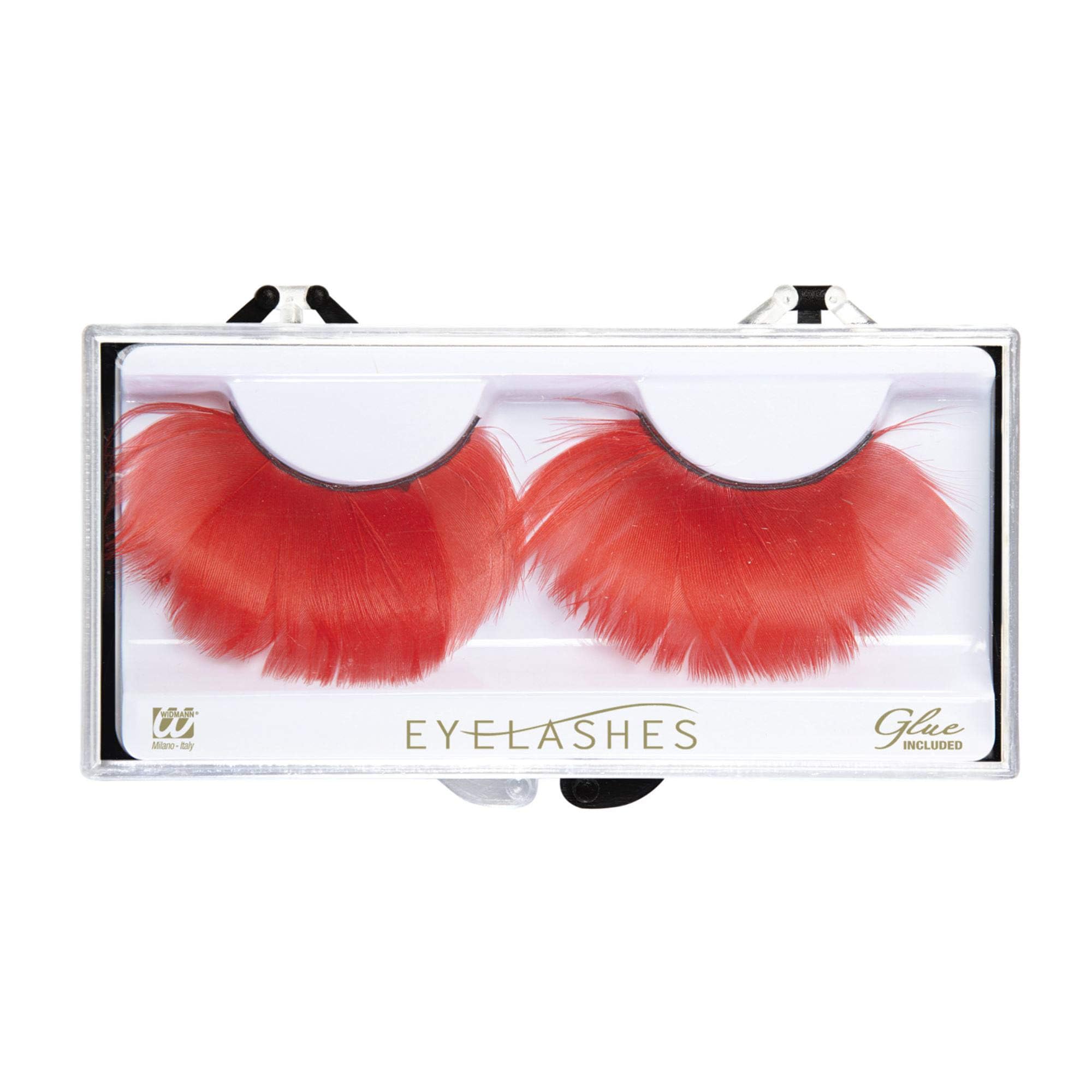 Widmann Glitzer Wimpern Mit Kleber – Karneval, Fasching, Mottoparty & Halloween Accessoire In Box
