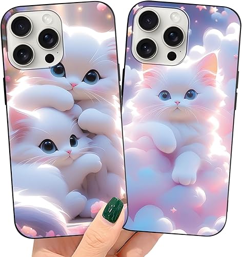 Yimctoie 2 Pièces Coque pour Samsung Galaxy S24 5G 6,2", Étui en Silicone Noir a