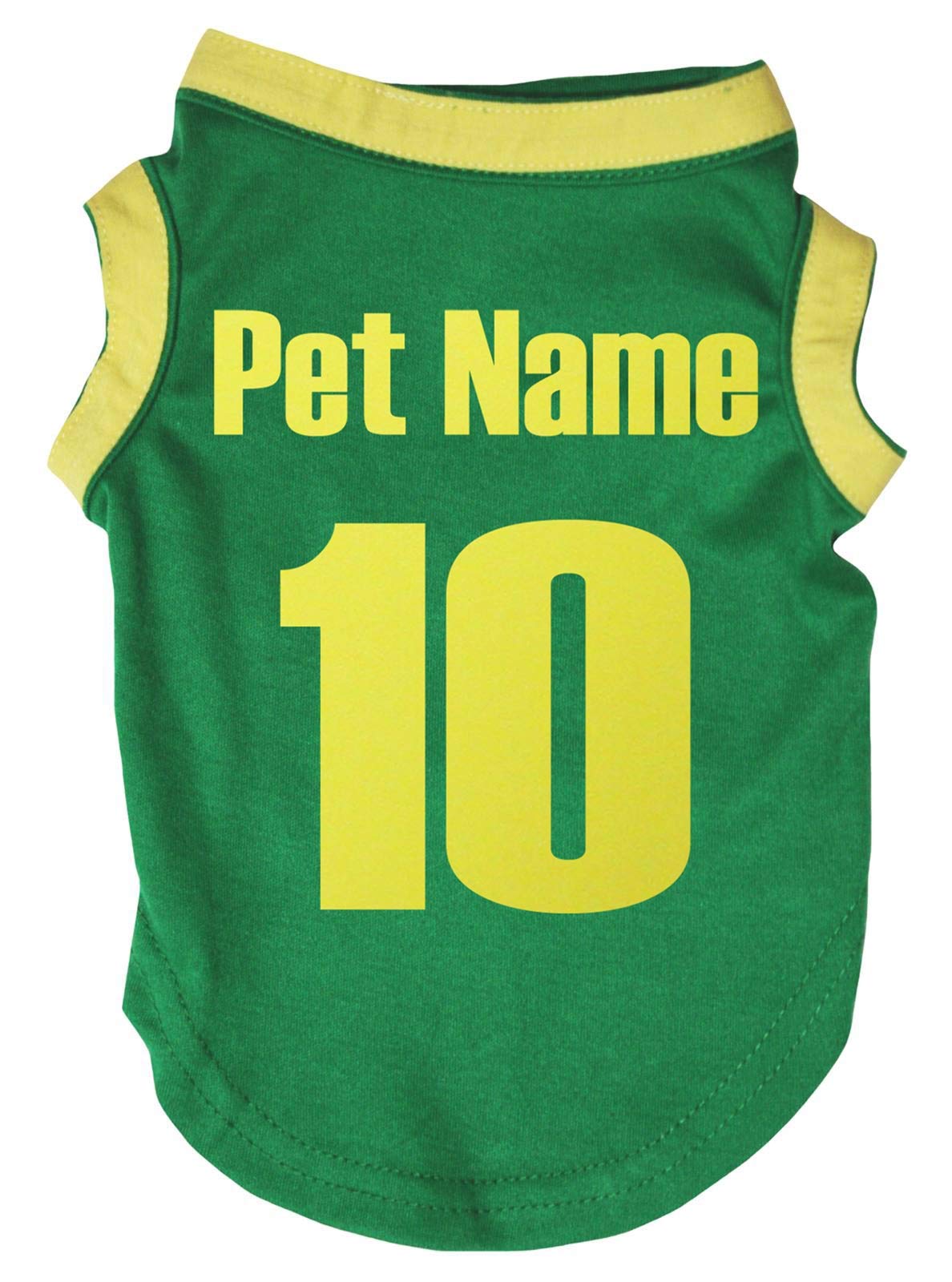 Petitebelle Personalize National Theme Puppy Dog Shirt (Brazil-1, XXX-Large) โ image 1