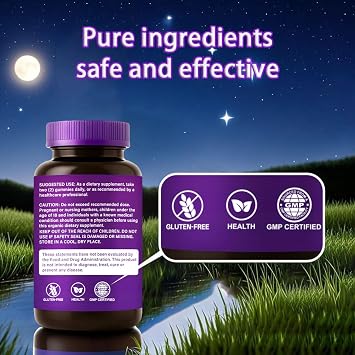 Sleep Gummies for Adults Melatonin, L-Theanine, Chamomile & Lemon Balm Berry Flavor Vegan, Non-GMO 60 Nighttime Gummies for Restful Sleep Delicious, Gentle, Natural Support