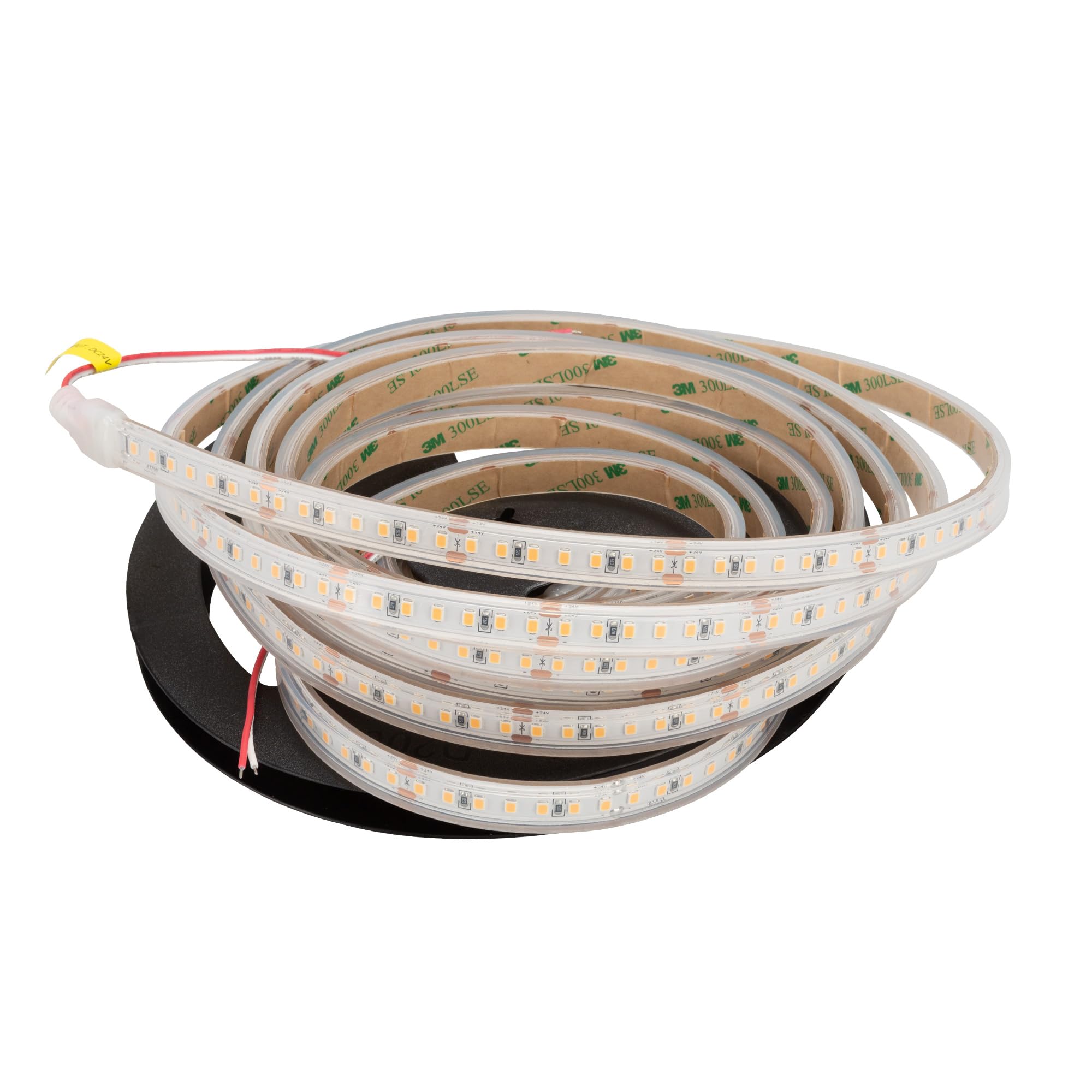 Bande LED 2835 Ambre (1800 K) IRC 92 84 W 5 mètres 24 V IP67