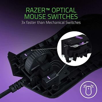 Optical Mouse Switch Micro Switch Switches Replacement for Razer Naga Pro 20000 DPI & DeathAdder V2 pro & Basilisk Ultimate & Viper Ultimate & Viper & Viper mini Gaming Mouse