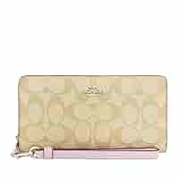 C4452 コーチ　COACH 長財布　パープルシグネチャー C4452 コーチ COACH 長財布 パープルシグネチャー - メルカリ