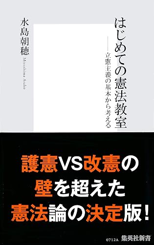 はじめての憲法教室――立憲主義の基本から考える (集英社新書)
