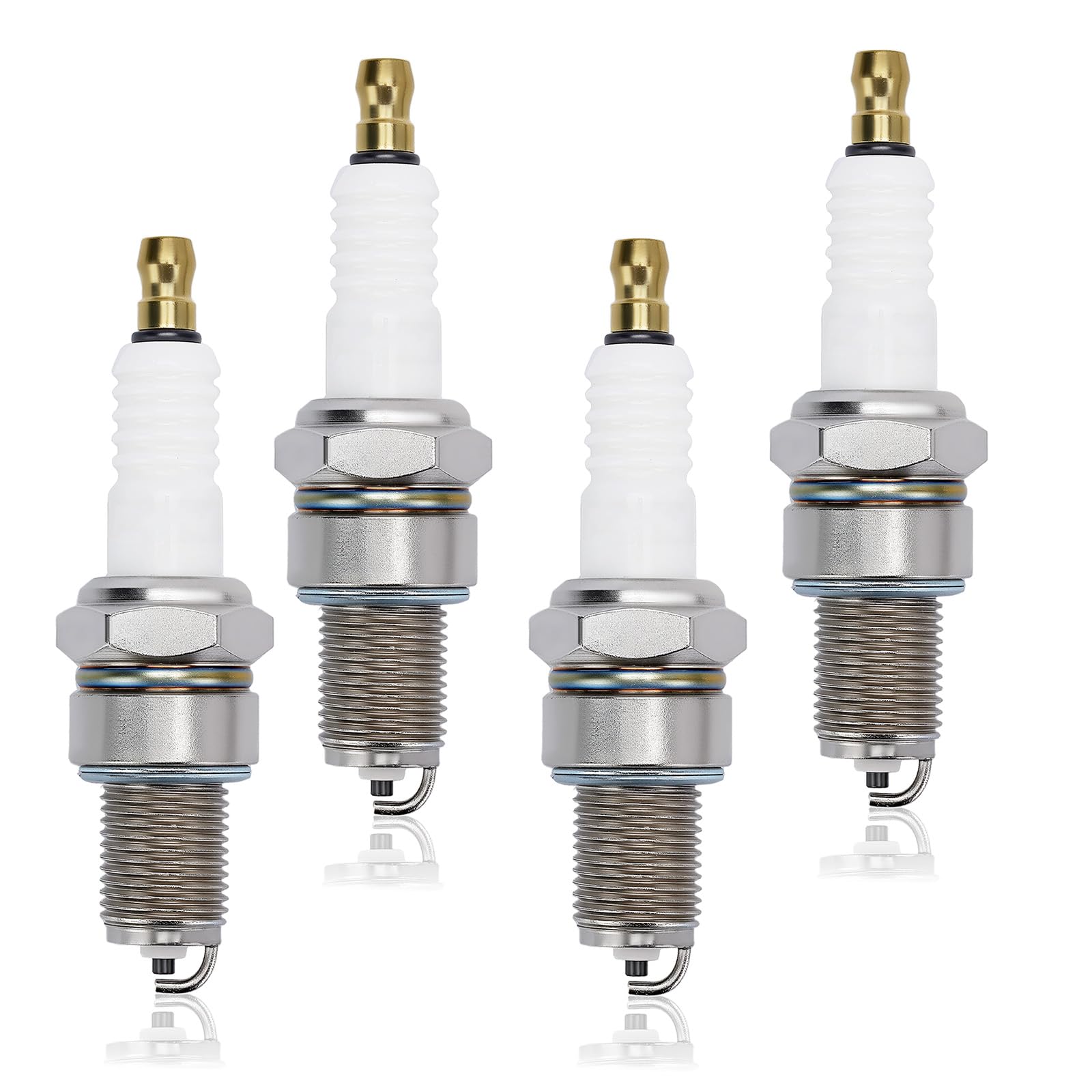 Amazon.com : Hipa BPR4ES Spark Plug Bujías for Kawasaki KM-BPR4ES