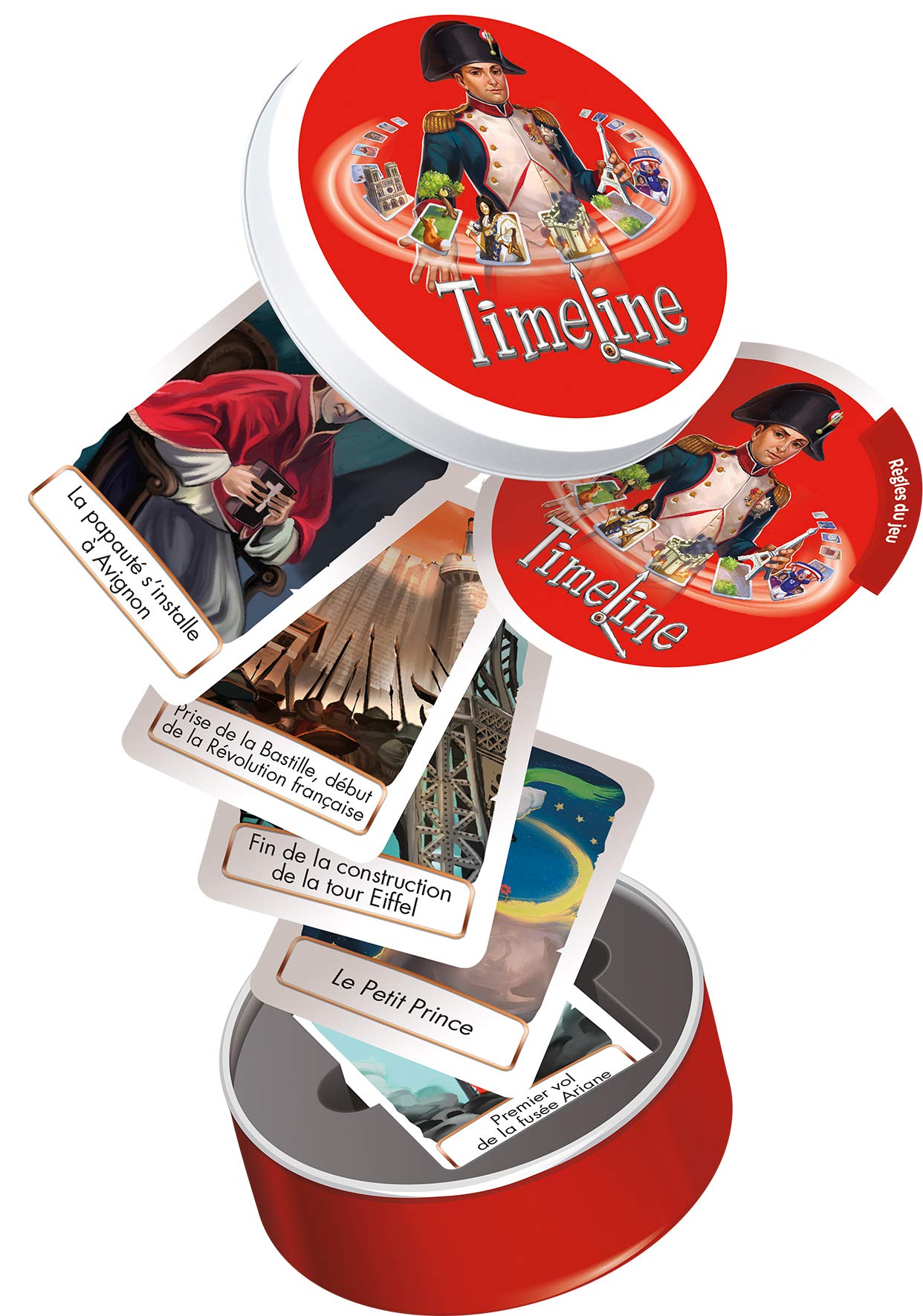 Zygomatic Timeline – Juego De Cartas Para Toda La Familia, 2 A 6 Jugadores, Partidas Rápidas De 15 Min