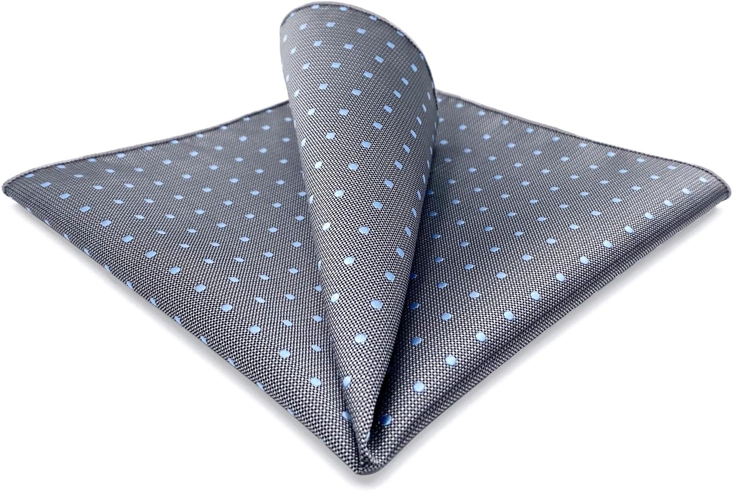 S&W SHLAX&WING Pocket Squares for Men Dots Dotty Handkerchiefs Wedding Prom