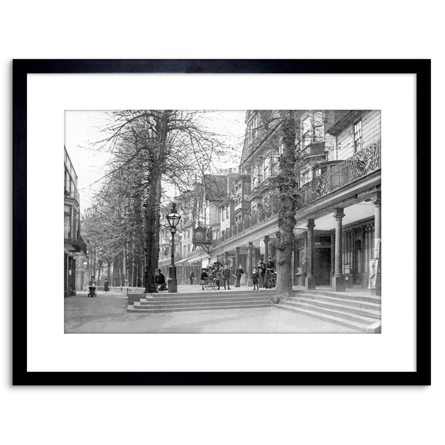 Wee Blue Coo VINTAGE PHOTO TUNBRIDGE WELLS PANTILES ENGLAND FRAMED PRINT F97X7362