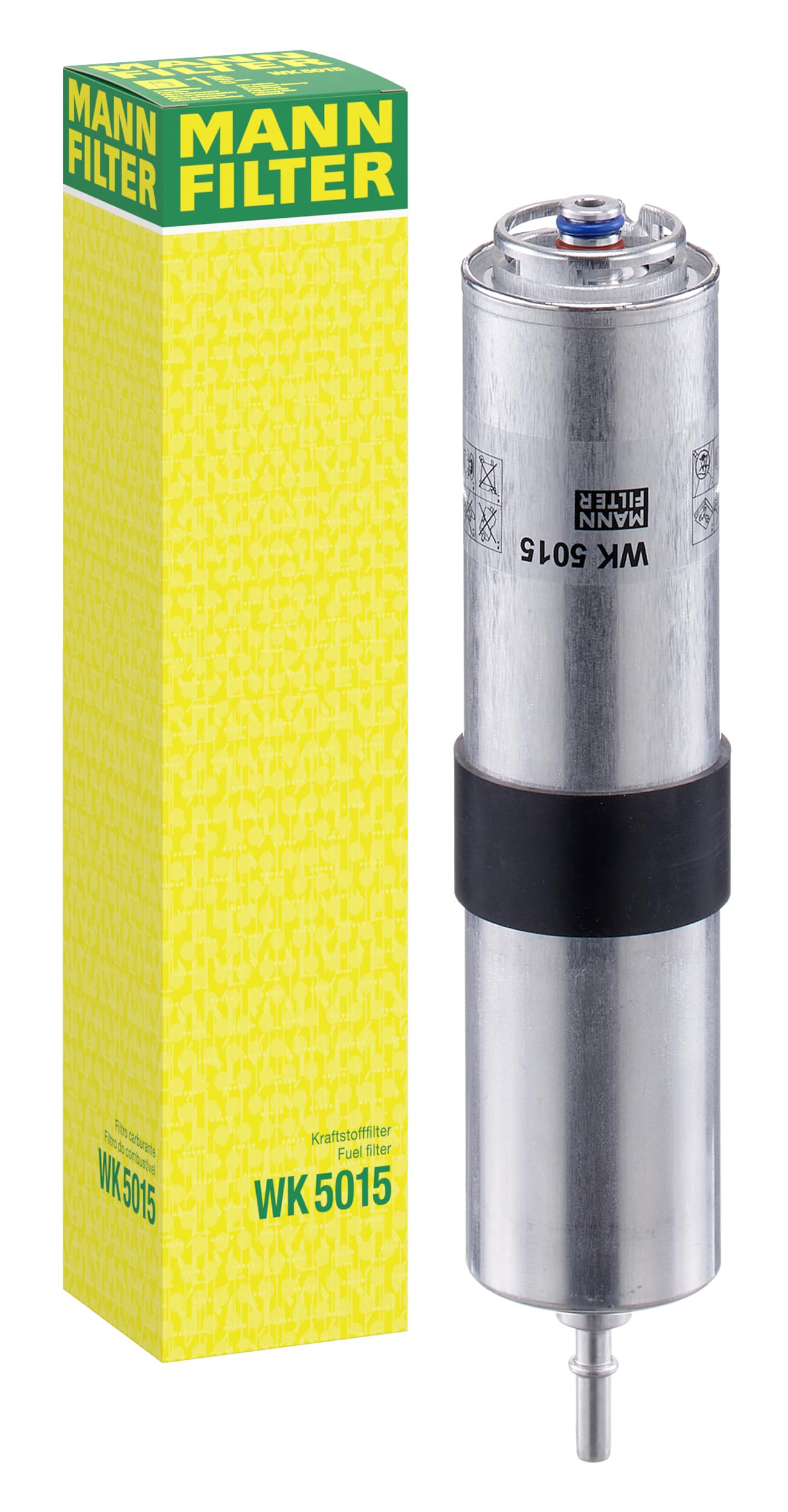 MANN-FILTER, WK 5015 Filtre à carburant | Pour Voitures particulières, Protection système carburant, Protection injecteurs, Carburant propre, Qualité d’origine OE