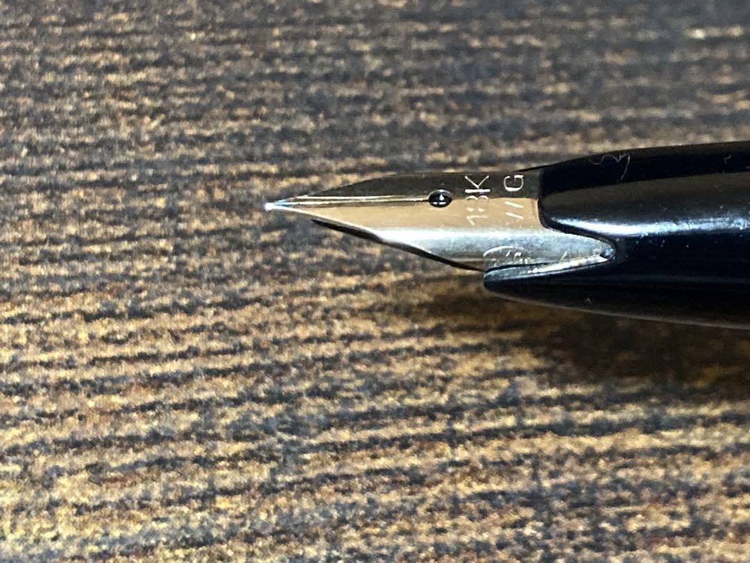 Amazon | シール付き セーラー ショート万年筆 SAILOR 18k 金属軸 細字 