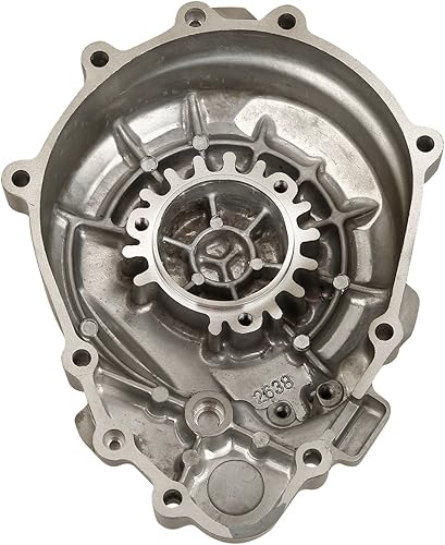 Miniatura 2 de TCT-MOTORPARTS Cárter izquierdo del motor del estator apto para Kawasaki ZZR600 05-08 06 Ninja ZX6R 98-02
