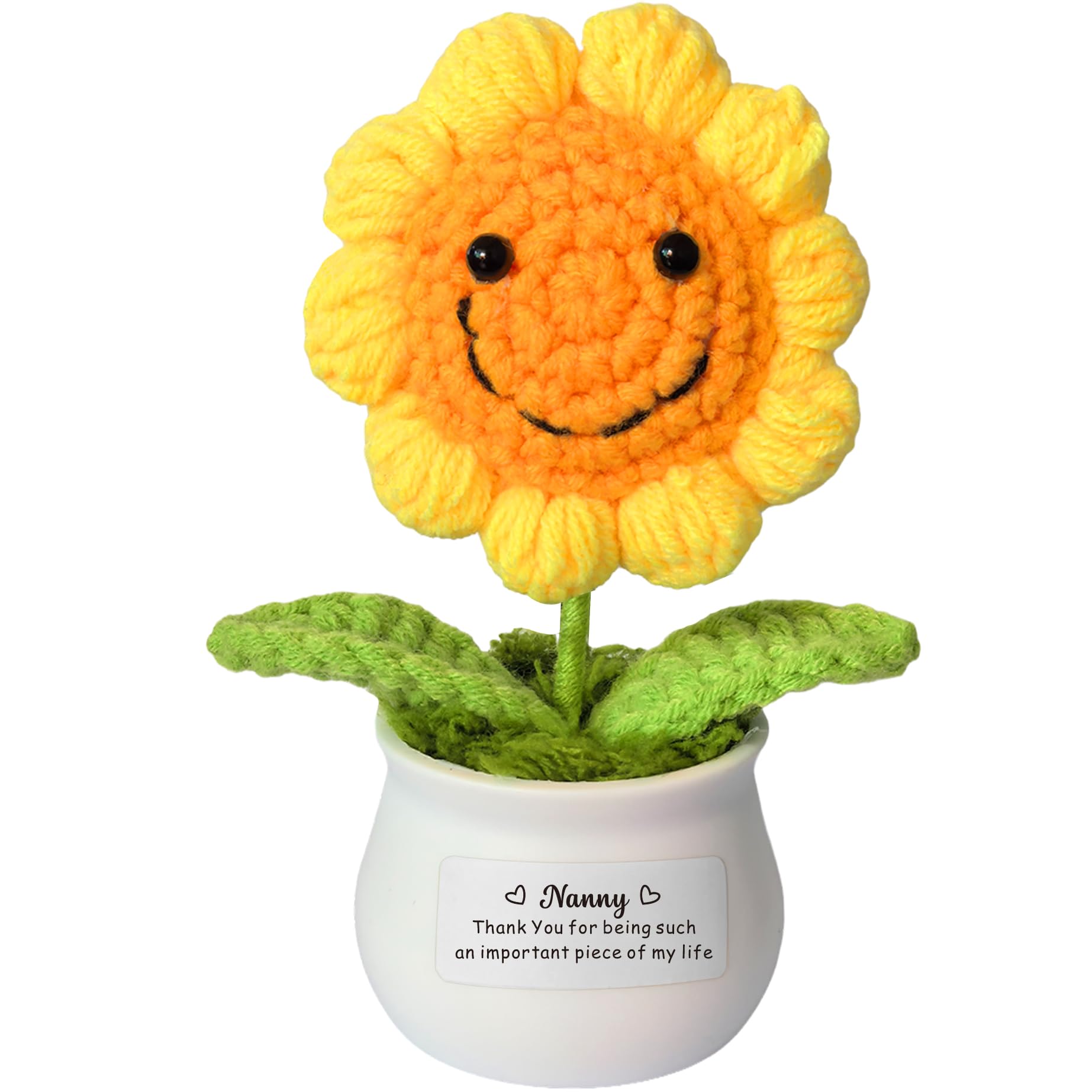 JMIMO Nanny Gifts Nanny Birthday Gifts Christmas Mothers Day Sunflower Present for Nanny