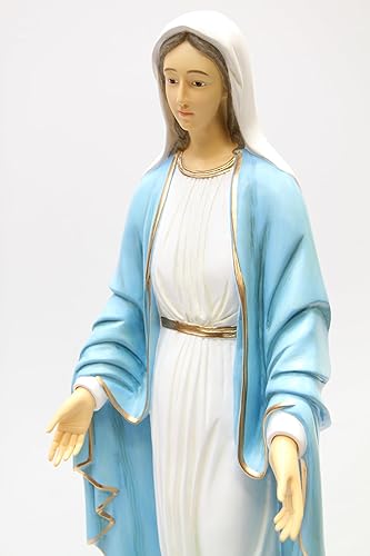 Miniatura 6 de Vittoria Collection Estatua italiana de 31 pulgadas de Nuestra Señora de Gracia hecha en Italia para interiores y exteriores