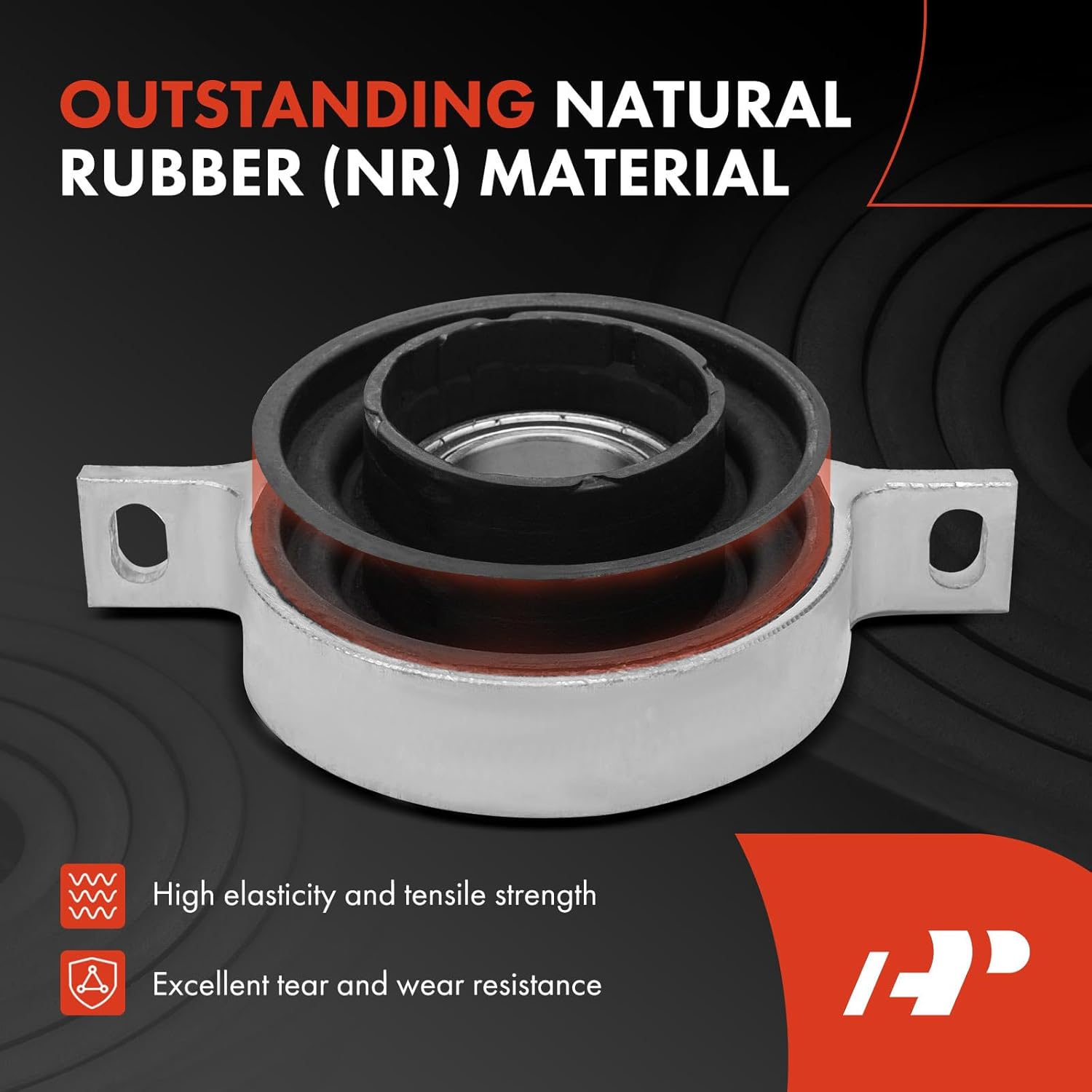 A-Premium Center Mount Driveshaft Center Support Bearing Carrier Bearing Compatible with BMW 535i 2011-2016, 535i GT, 740i, 740Li, 760Li, 640i xDrive, 640i Gran Coupe, 3.0L 6.0L, Replace# 26127564695