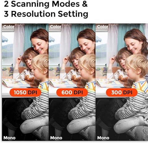 Miniatura 5 de MUNBYN Escáner portátil negro