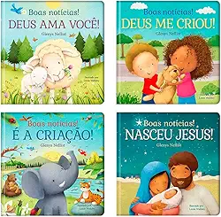Kit Boas Notícias! Coleção Completa 4 Livros Cartonados