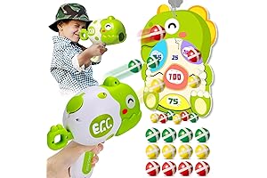 Interactive Dinosaur Shooting Games for Kids with Velcro Sticky Balls