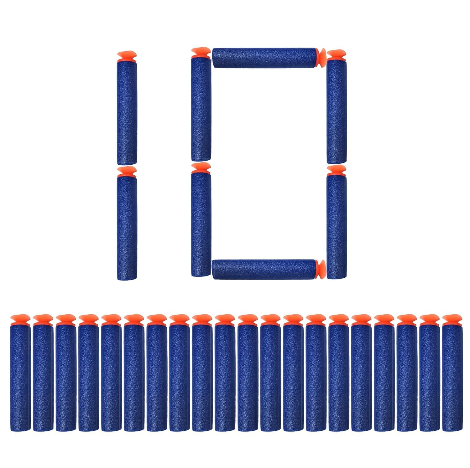 YTM Darts Toy Gun Bullets for Kids Bullets Pack Compatible with Nerf N Strike Elite Guns Soft Foam Suction Bullets Darts for Toy Guns (Pack of 10pcs) (B0D3CBB59N) Amazon Price History, Amazon Price Tracker