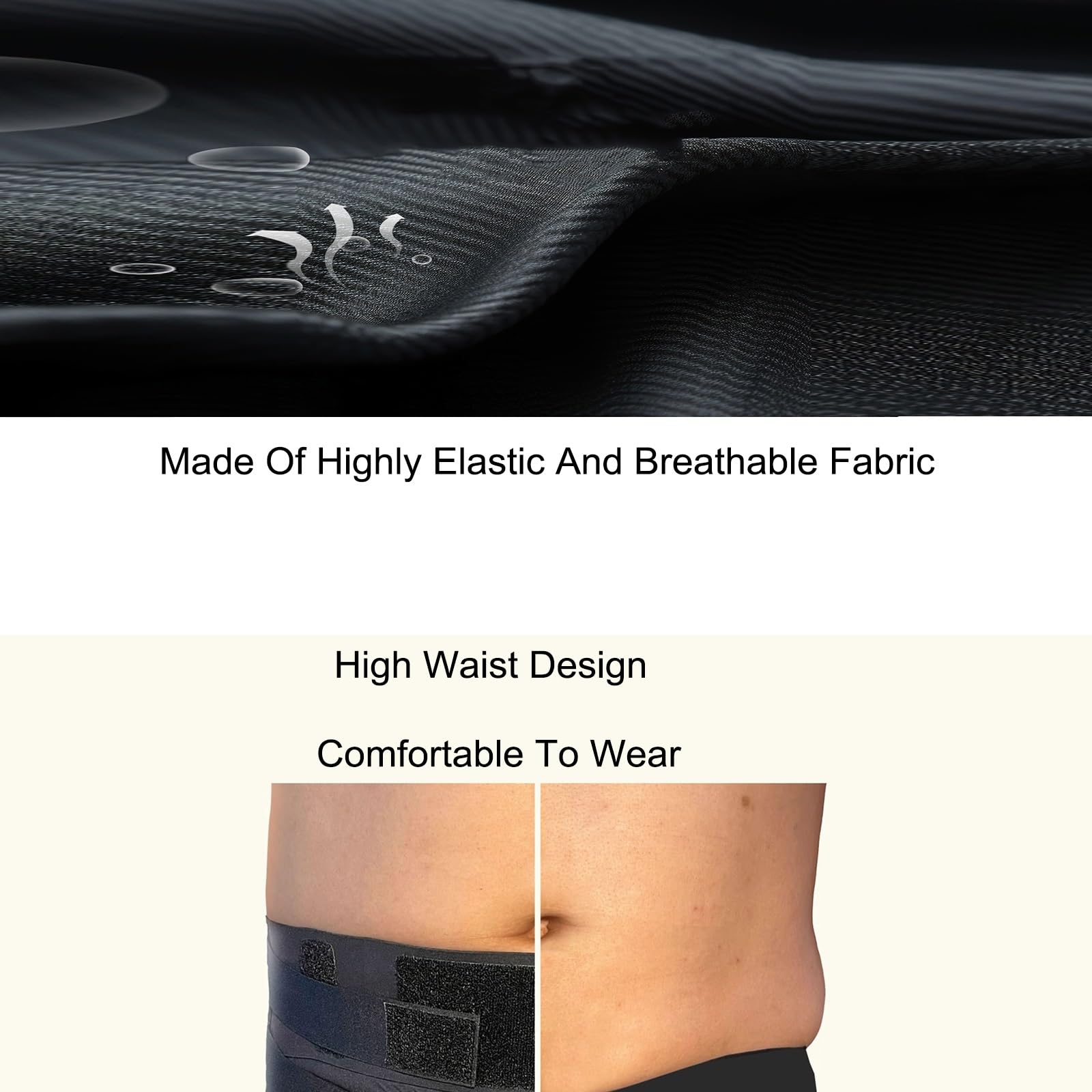 Mutande per Ernia Inguinale Uomo, Cuscinetti di Compressione Rimovibili, Supporto per Ernia Inguinale Doppia per Uomo, Design Boxer Slip(X-Large)