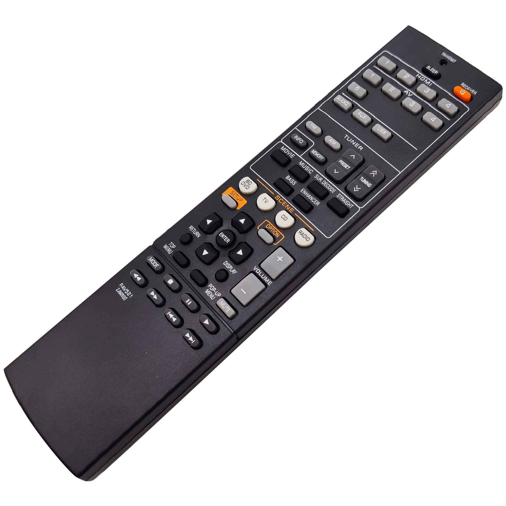Amazon.com: INTECHING RAV521 / ZJ665000 AV Receiver Remote Control