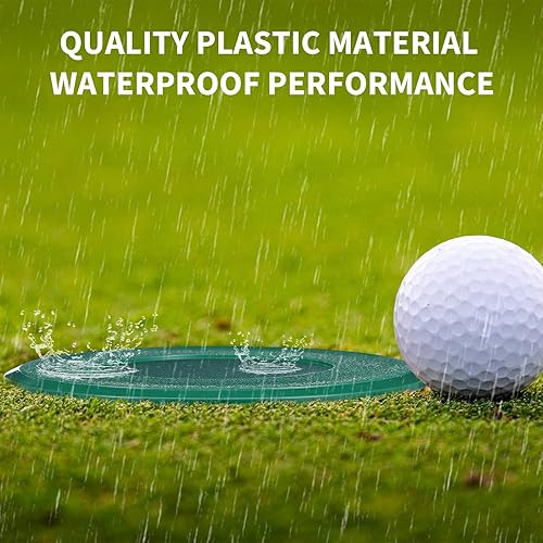 Miniatura 2 de 3 piezas de cubierta de agujero de golf: cubierta de taza de golf – Ayudas de entrenamiento de práctica de golf cubiertas para patio trasero, campo