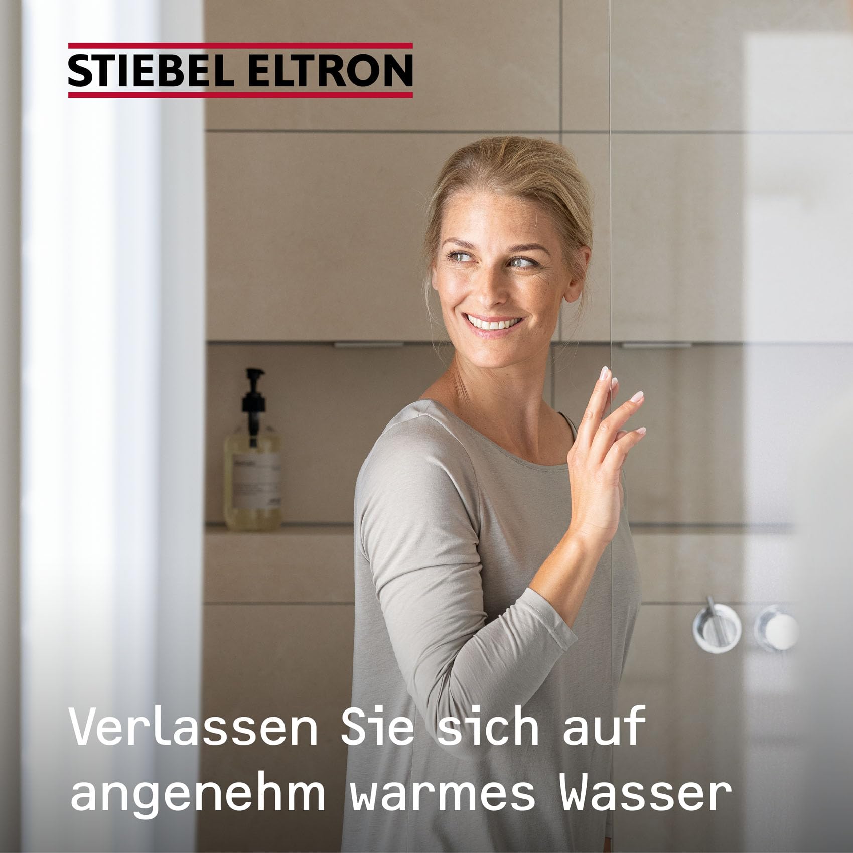 STIEBEL ELTRON Neueste Generation Elektronischer Durchlauferhitzer HDB-E 18/21/24 Trend, energiesparend dank 2i-Technologie, Wunschtemperatur einstellbar, 204209