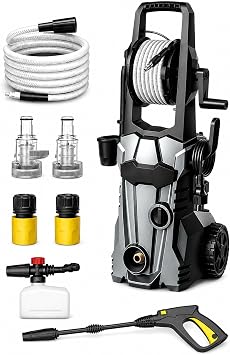 Ev Tipi Kablolu Ara  Y kama Makinesi 1600W 75 Bar Bas n l