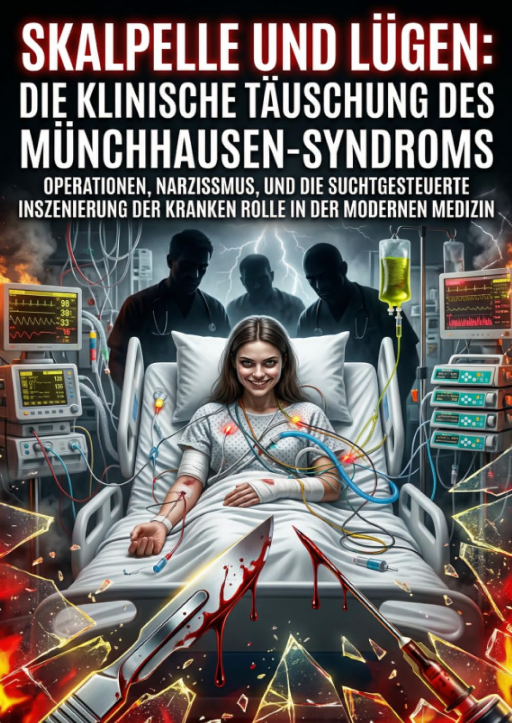 Skalpelle und Lügen: Die klinische Täuschung des Münchhausen-Syndroms: Operationen, Narzissmus, und die suchtgesteuerte Inszenierung der kranken Rolle in der modernen Medizin