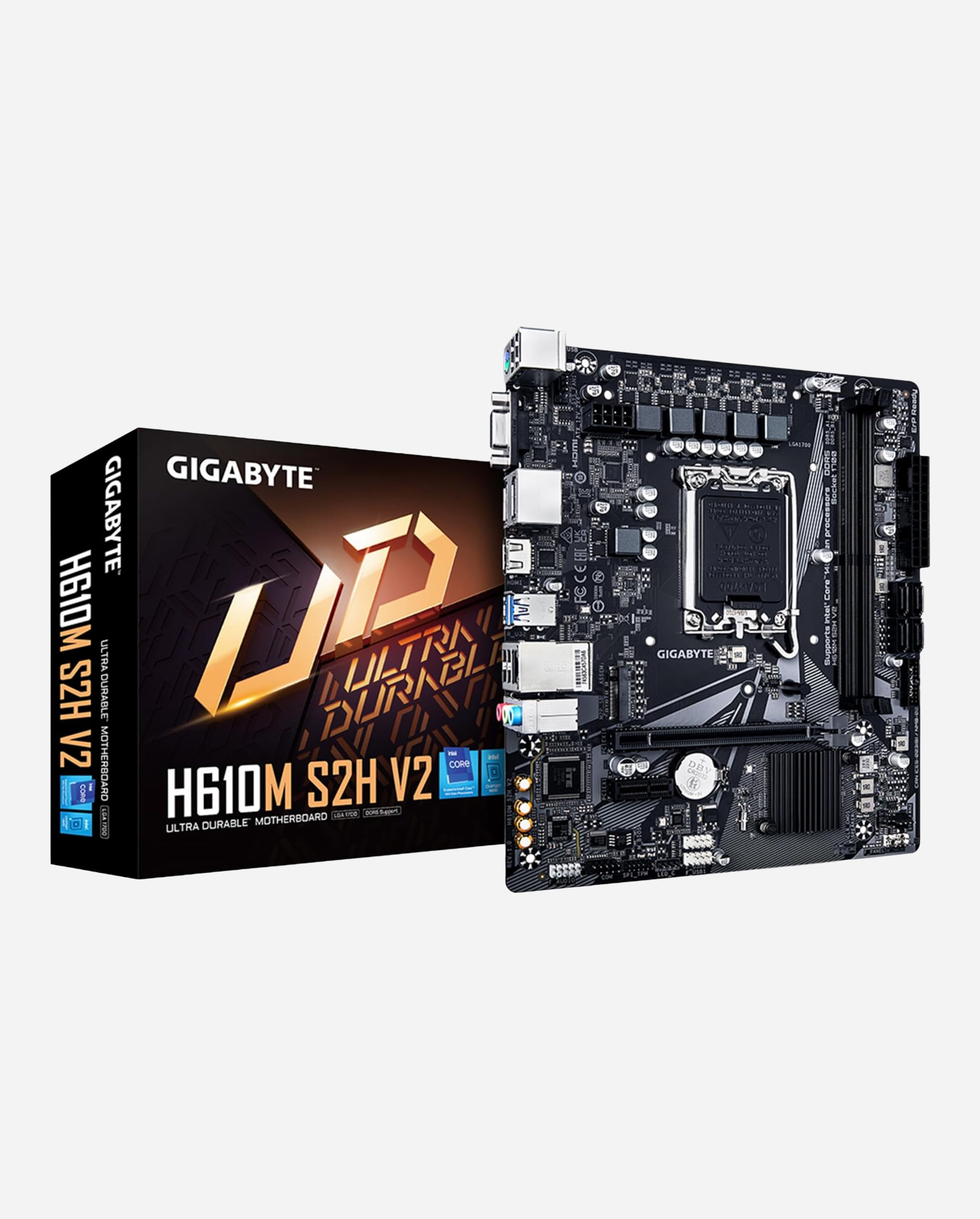 Amazon.com: GIGABYTE H610M S2H V2 Motherboard, Supports 14th/13th