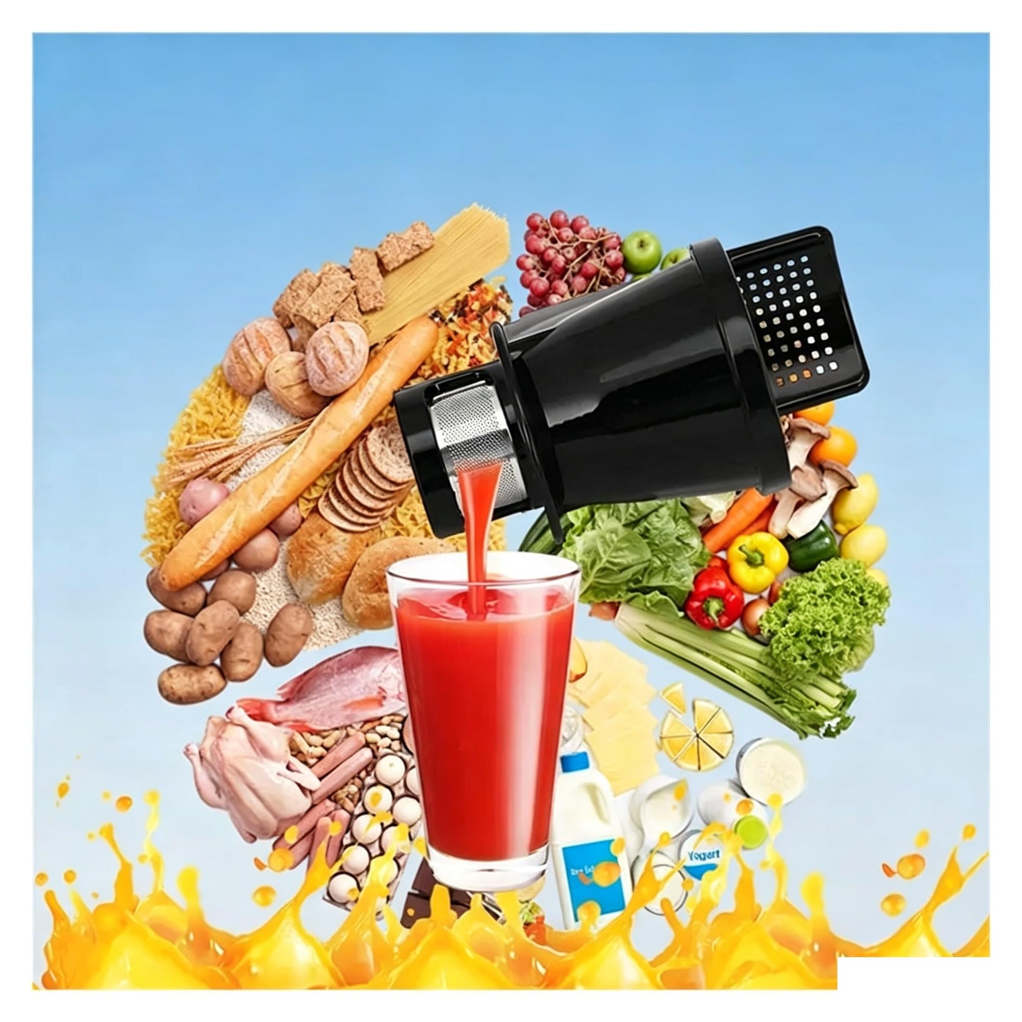 Reemplazo De Exprimidor, Compatible Con Omegae,8006 8005 8004 8003 NC800HDR,NC900HDC, Cesta De Filtro De Pantalla De Jugo De Masticación Lenta