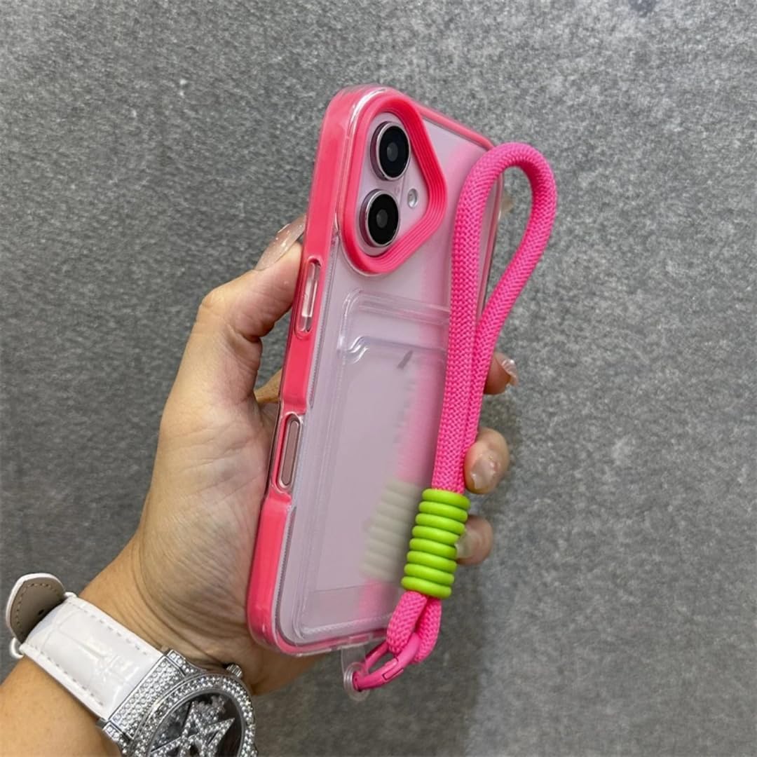 Coque antichoc iPhone 15 Pro Max transparente avec cordon robuste - 5