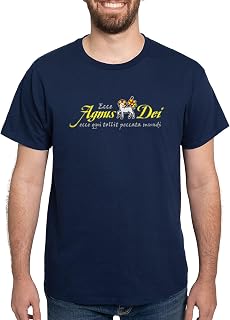 CafePress Agnus Dei Dark T Shirt Men's 100% Cotton, Classic Graphic Dark T-Shirt