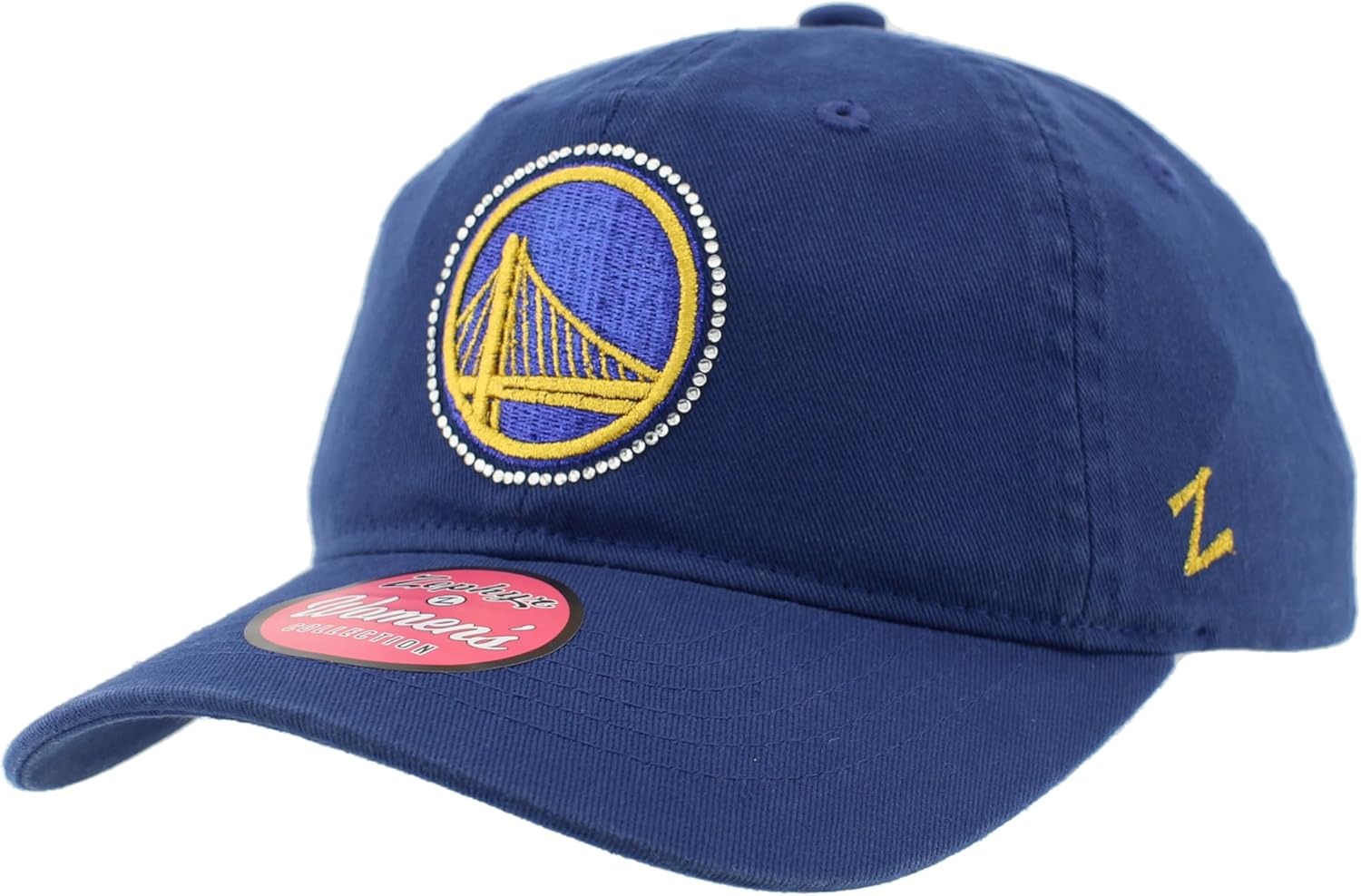 ZHATS NBA Officially Licensed Women's Adjustable Hat Girlfriend Sparkle, Team Color
