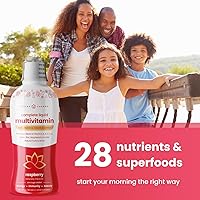 Vista 7 de NutraChamps Gomitas de biotina (paquete de 2) y multivitaminas líquidas, paquete de 3