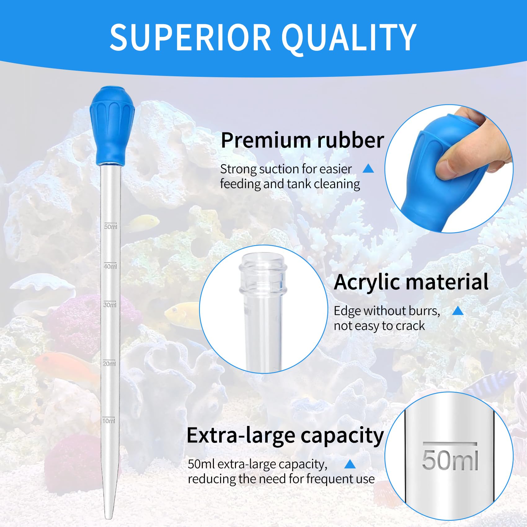 Lange Pipette 30 Ml – PVC, 28 Cm, Mit Abnehmbarem Produktbild-Vorschau 3