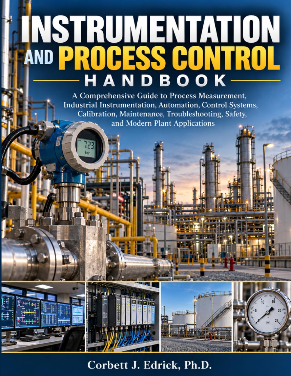 INSTRUMENTATION AND PROCESS CONTROL HANDBOOK: A Comprehensive Guide to Process Measurement, Industrial Instrumentation, Automation, Control Systems, ... Safety, and Modern Plant Applications