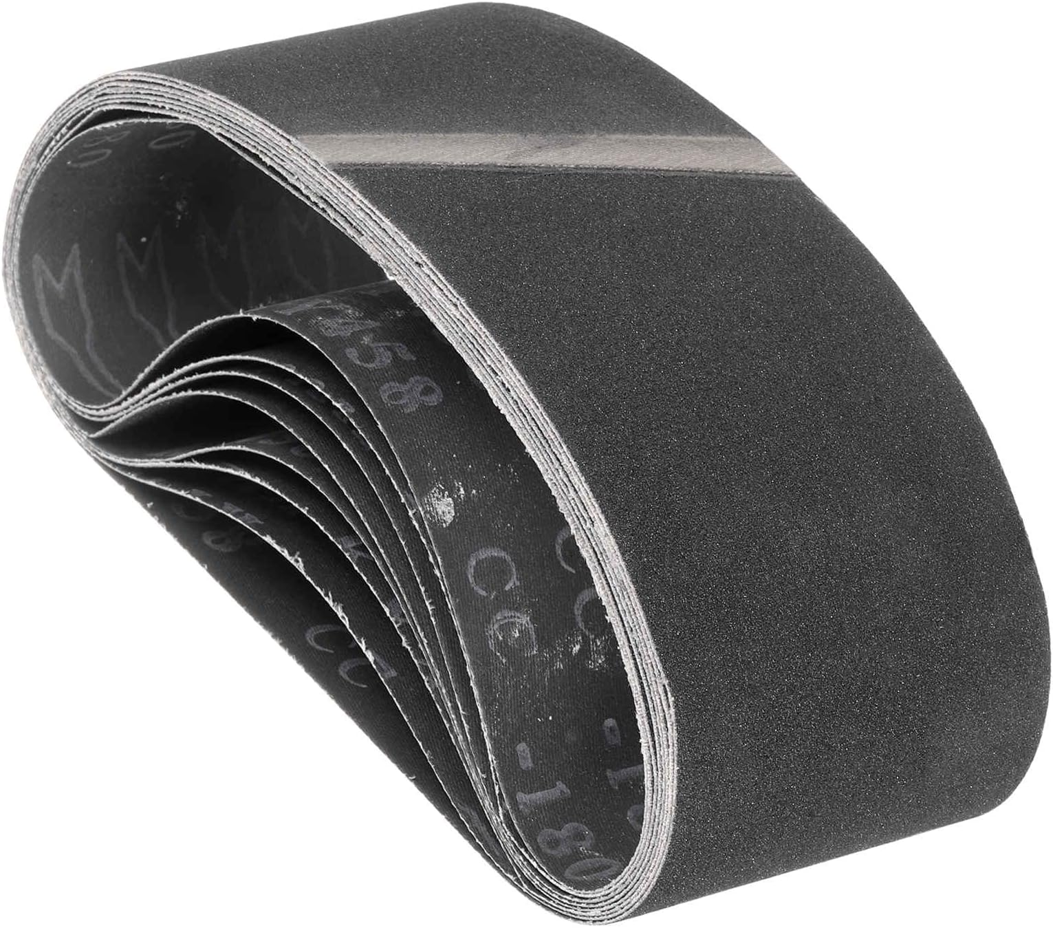 8 Pack Sanding Belts 3 x 21 Inch 180 Grit Silicon Carbide Abrasive Belt Sander Paper for Belt Sander Metal Grinding Wood Working Weld Rust Removal