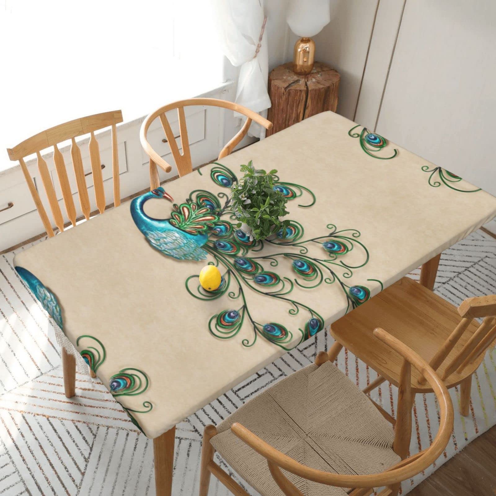 Nappe de table 152 cm PEIXEN qui ne s'envole pas et facile à nettoyer