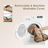 Vista 130 de EHEYCIGA - Cama ortopédica para perro grande, impermeable, de espuma viscoelástica y espuma tipo caja de huevos, bordes elevados, antideslizante