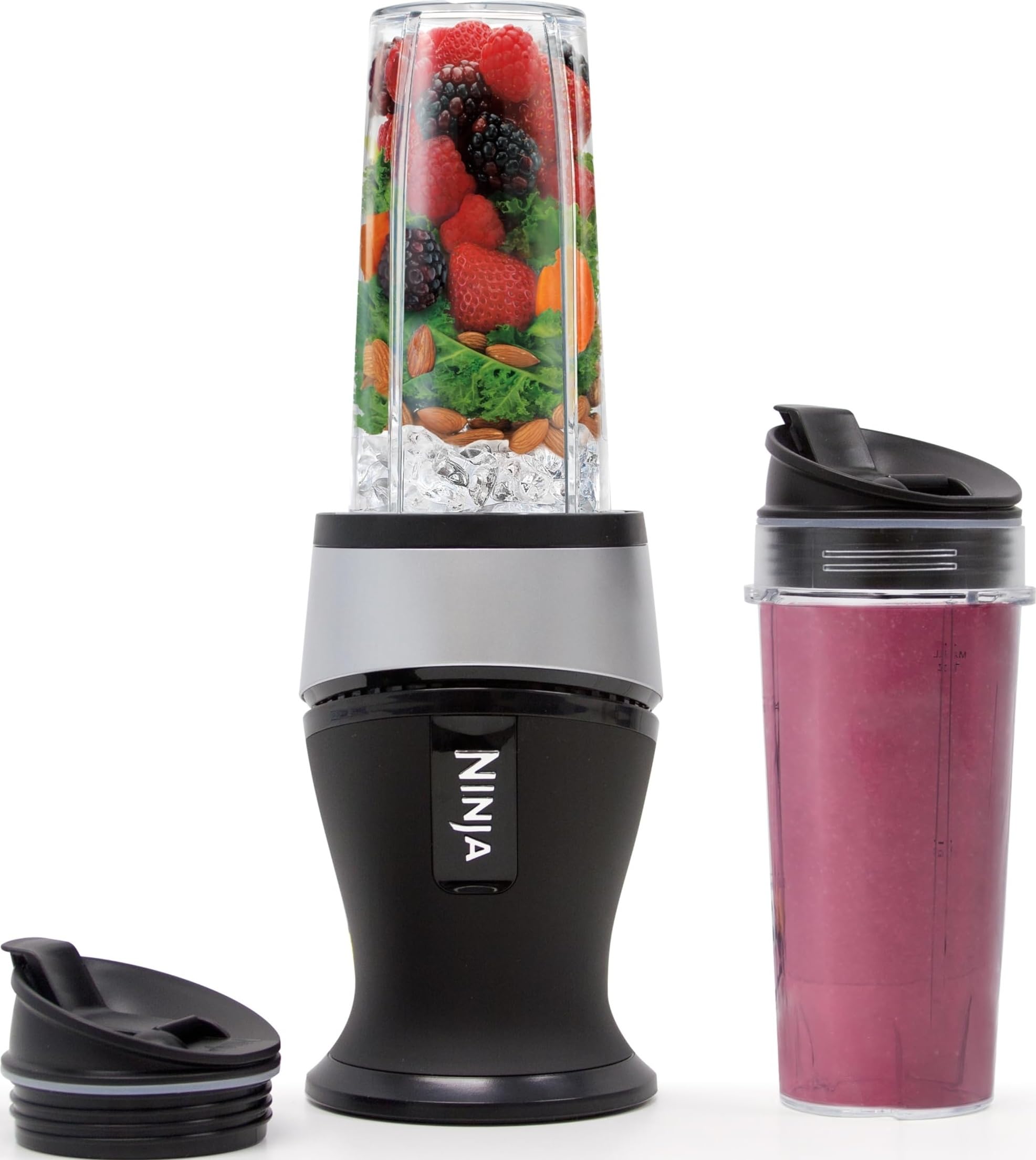 Ninja Fit Compact Personal Blender, 700W, (2) 16oz Cups...