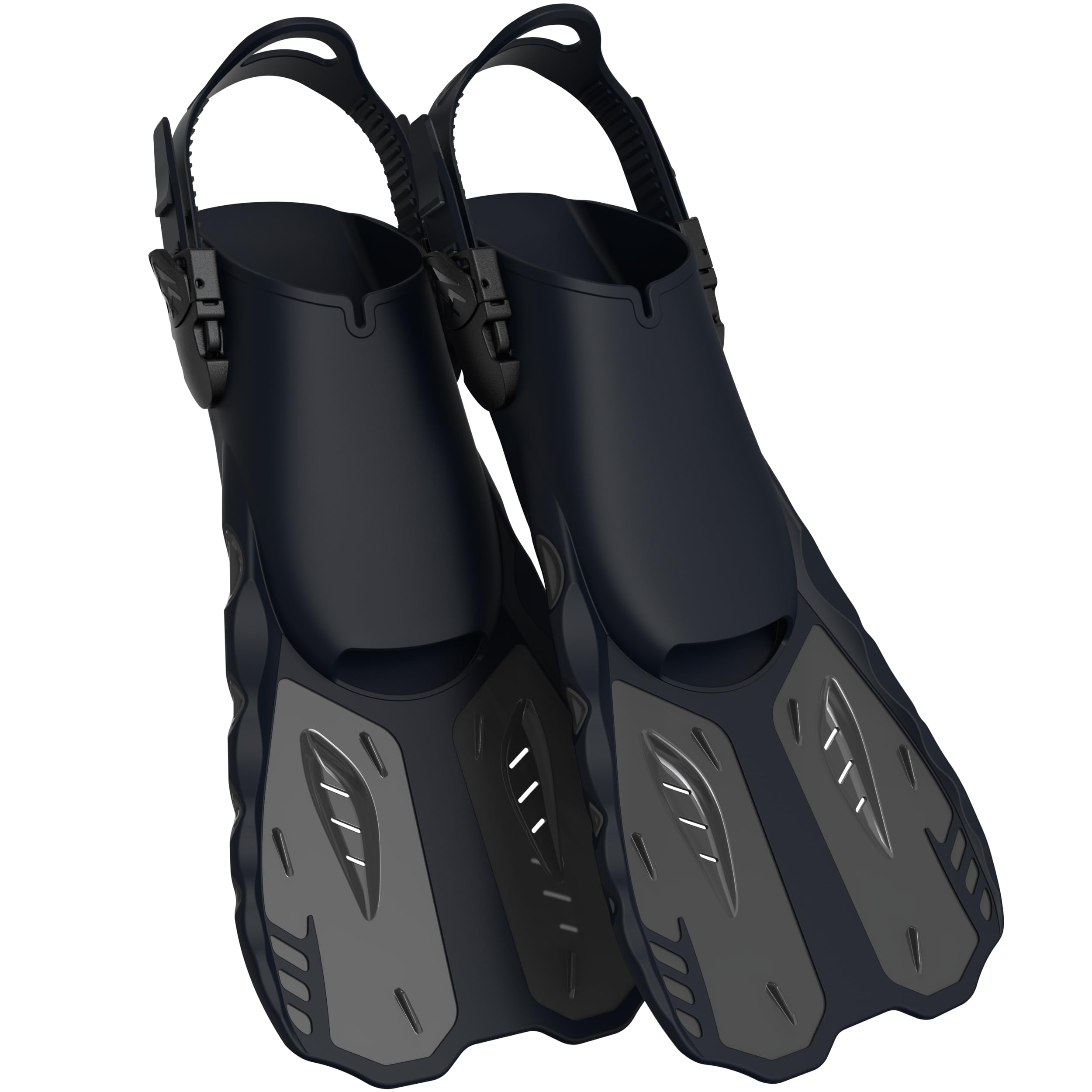 G2RISE Flippers Adult, Swimming Fins Travel Size for Snorkeling Diving โ image 1